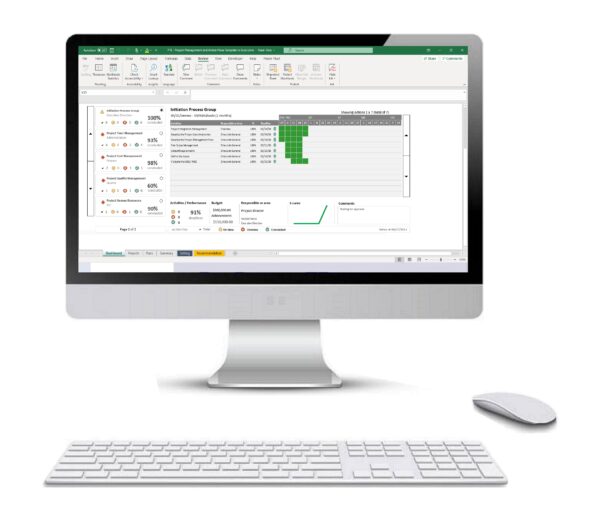 Project management in Excel