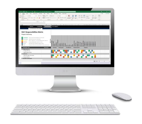 Responsibility Assignment Matrix in Excel