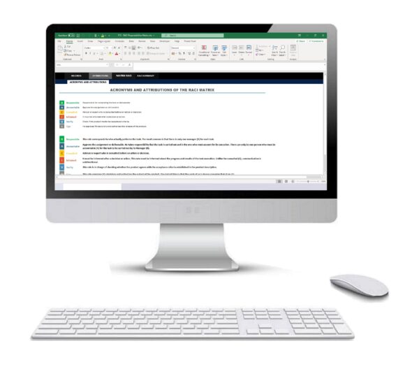 Responsibility Assignment Matrix in Excel