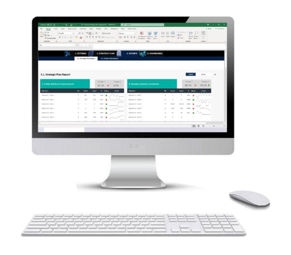 Strategic Plan in Excel