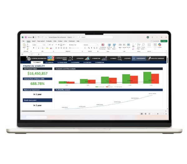 Sales forecast spreadsheet in Excel