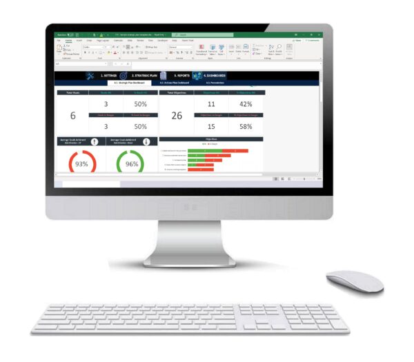 Spreadsheet Strategic Plan | Strategic Plan Excel